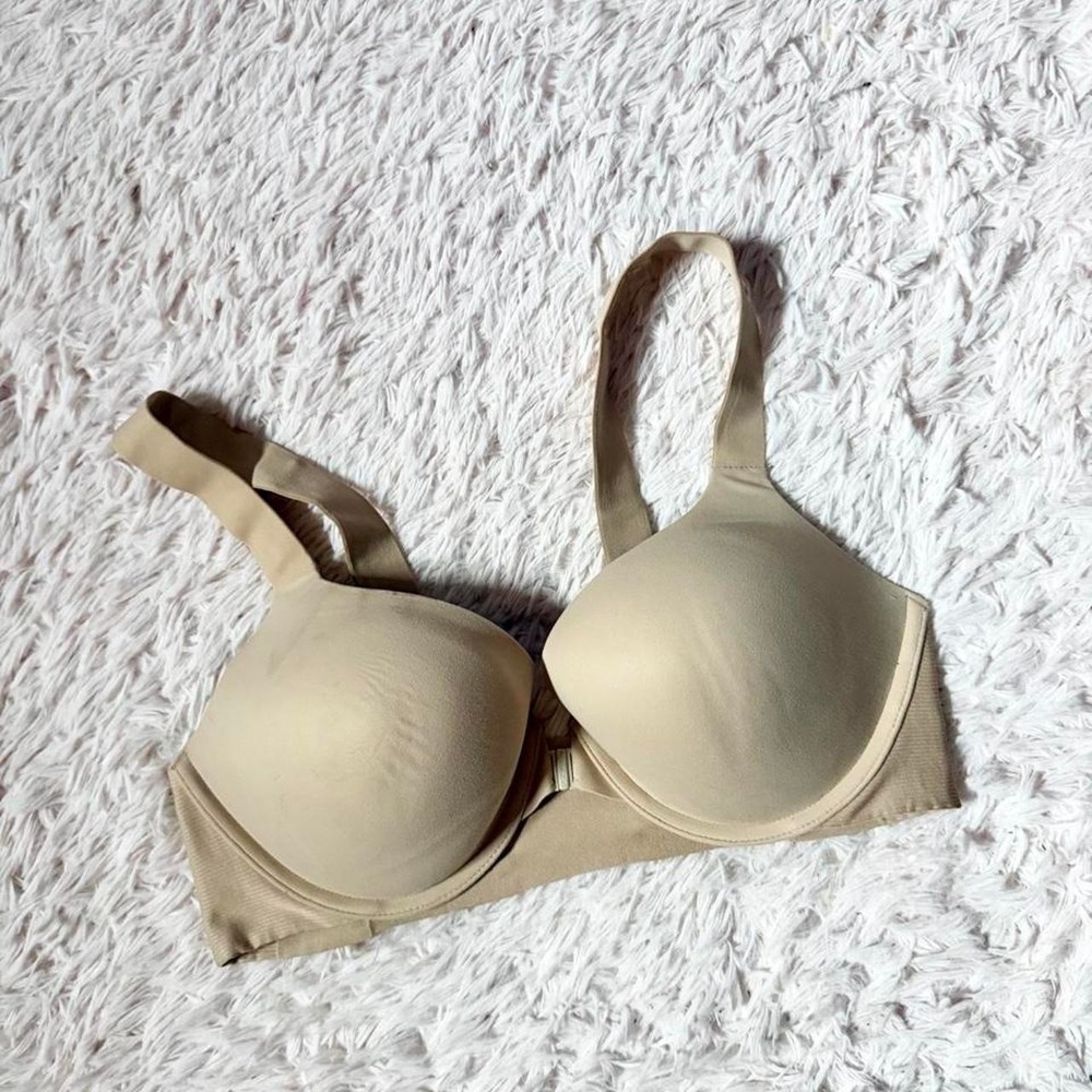 Spanx Bra-lleljuah Full Coverage Front Clasp Classic Bra Womens 38C Seamless